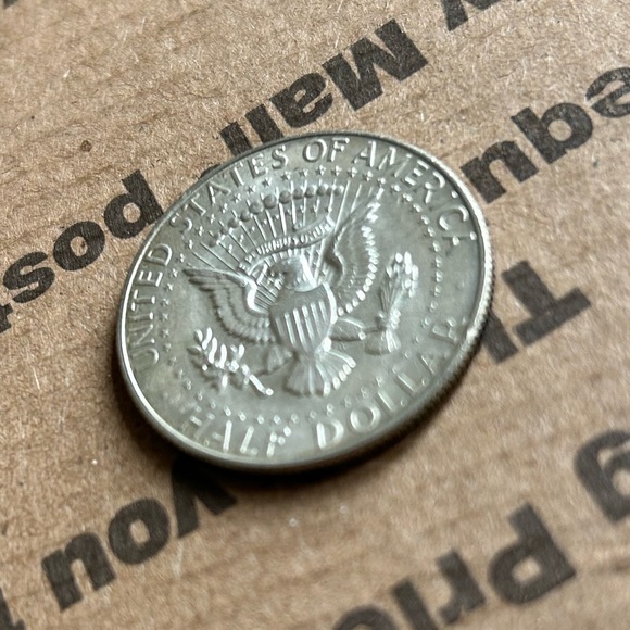 1967 Kennedy Half Dollar Coin - Picture 6 of 7